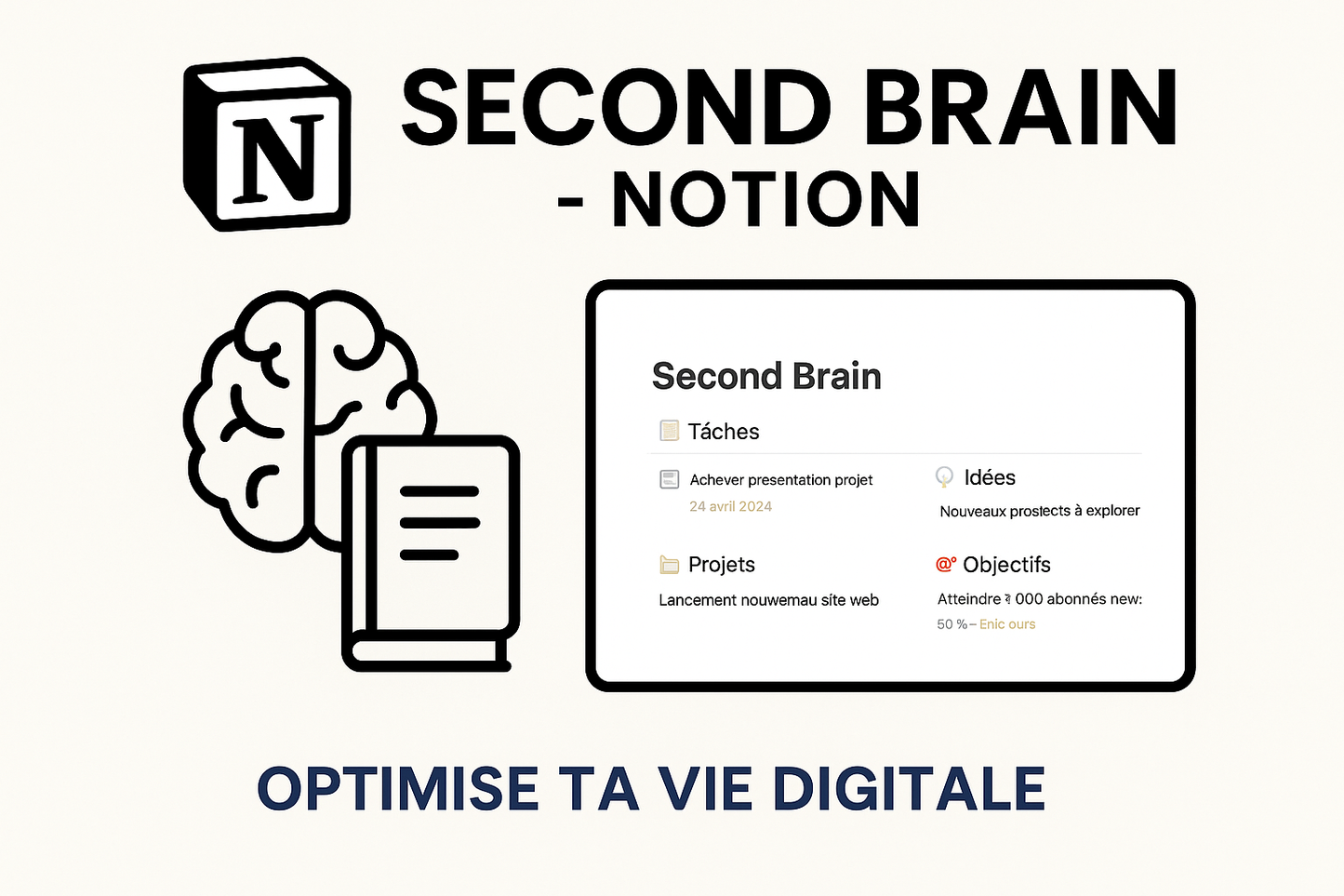 Second Brain - Système de Productivité Notion