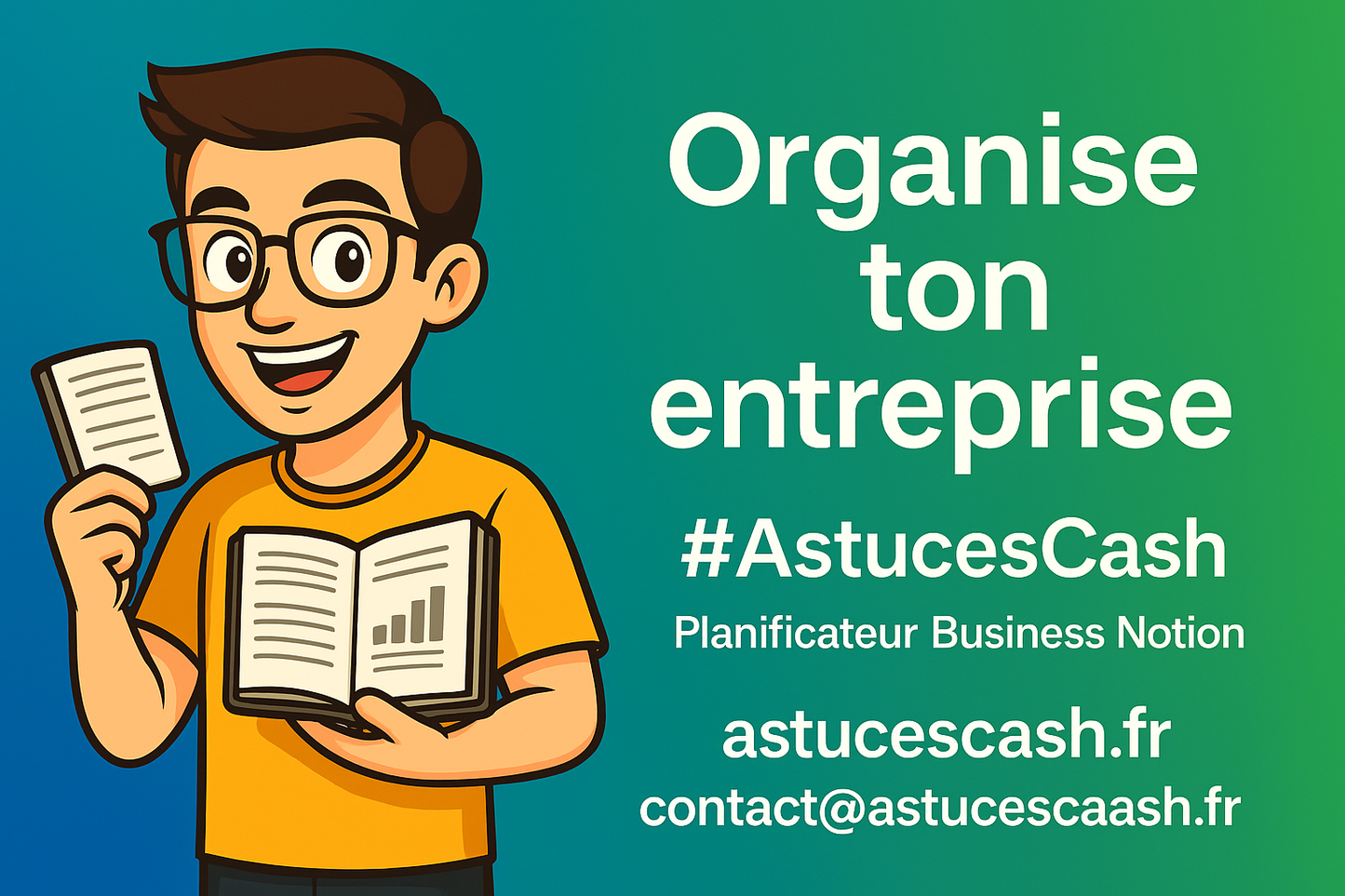 Planificateur Business - AstucesCash (Notion)
